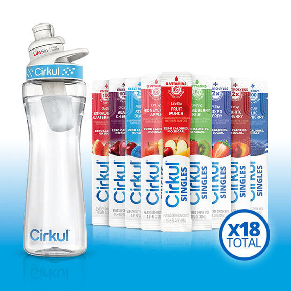 22oz. Plastic Bottle & GoSip® Black Cherry R0